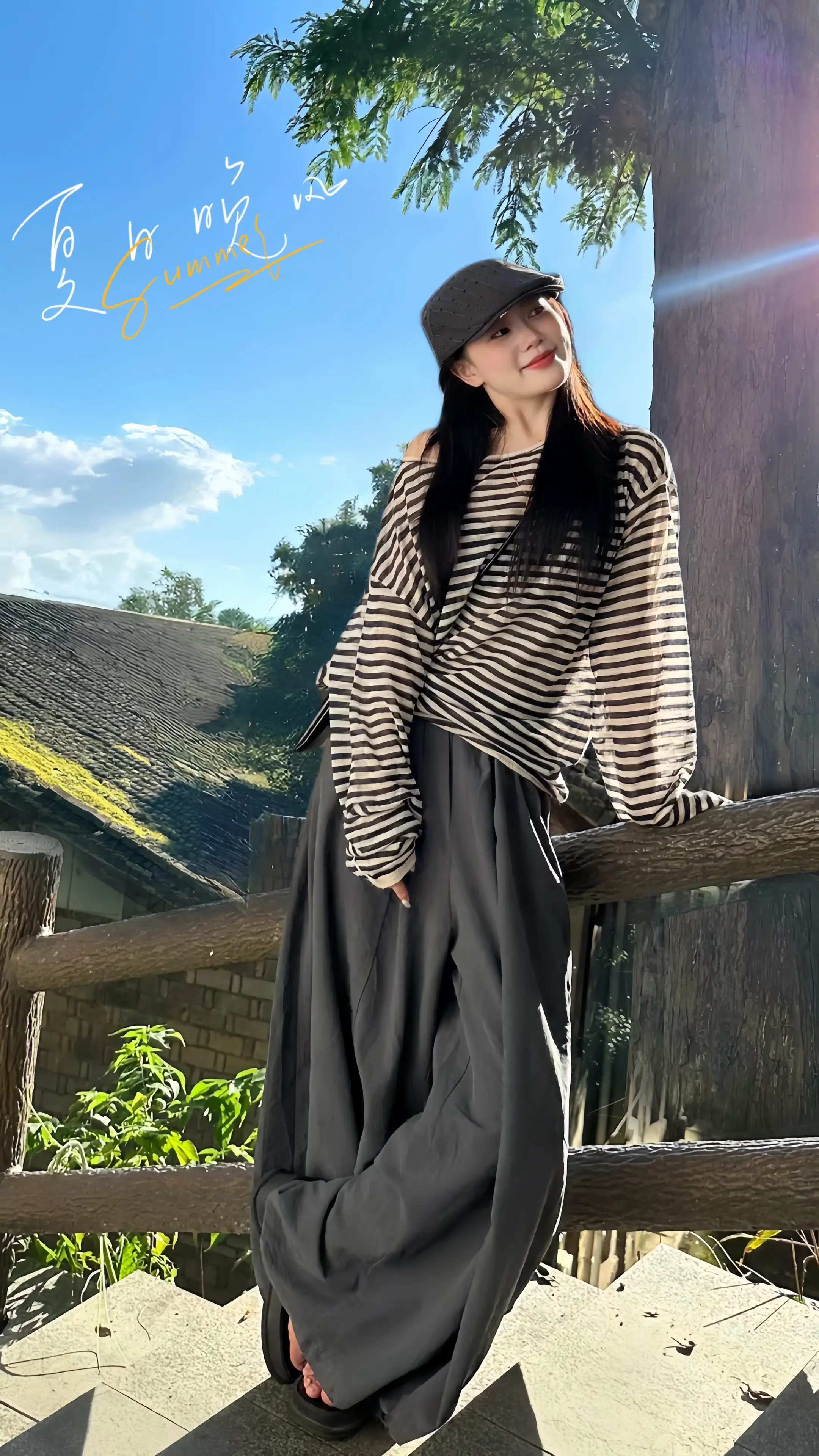 好韩的一套～轻松get夏日淡人穿搭