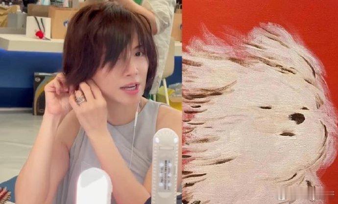 李心洁好像潦草小狗李心洁潦草小狗塑舞台上是气场十足实力超强的唱跳姐姐，私下里却是