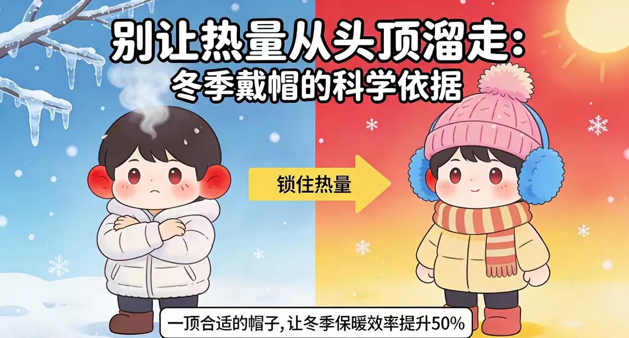 寒冬戴帽，护的不仅是温暖！揭秘头部保暖的科学与智慧

> 冬日的早晨，一位医生正