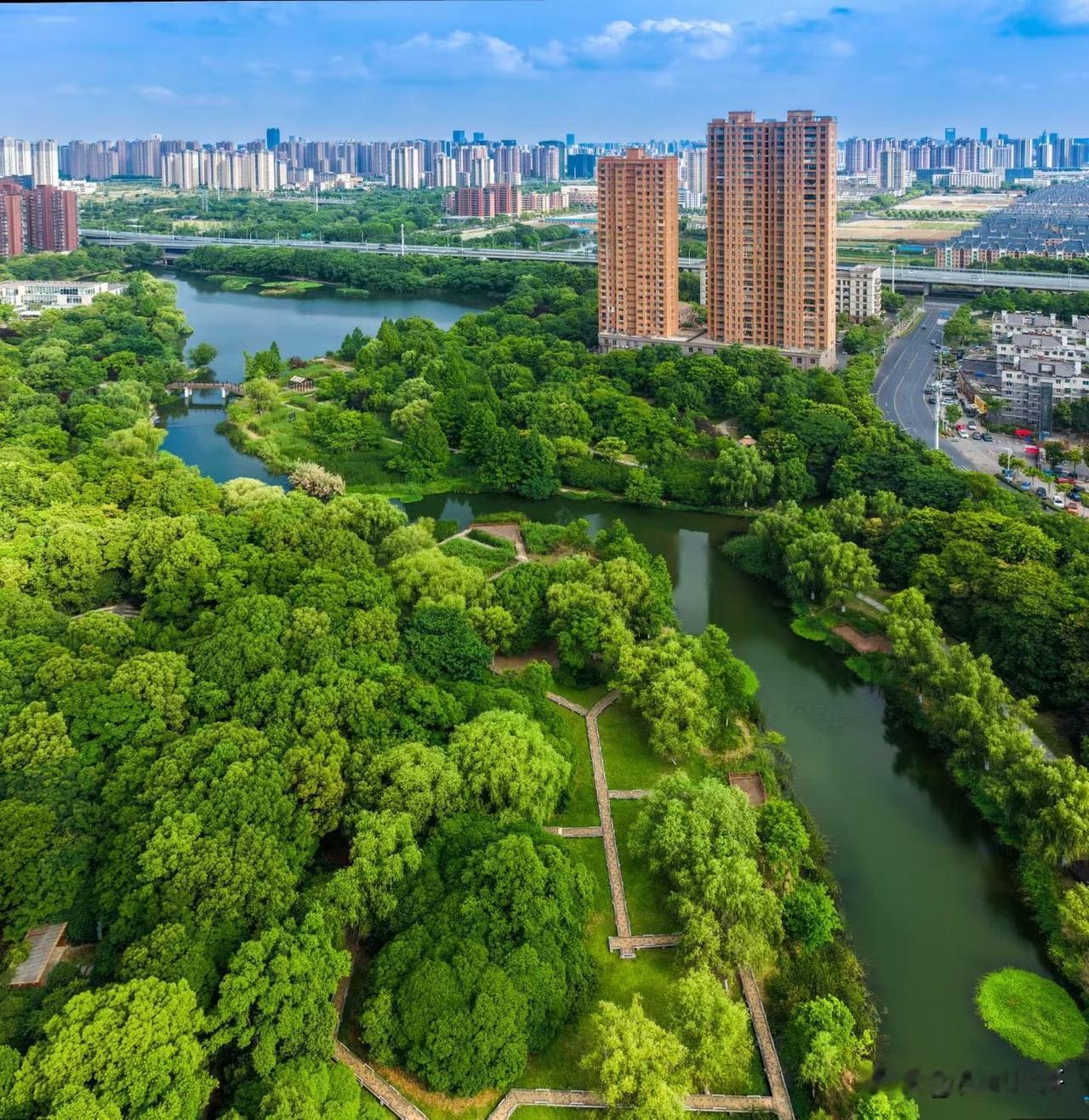 合肥庐阳四里河公园～