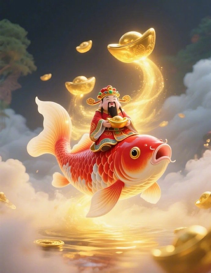 财神爷送财了接吧 ​ ​​​