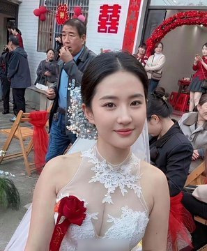 刘亦菲父亲是驻外外交官兼大学教授有个和她长相类似的结婚了