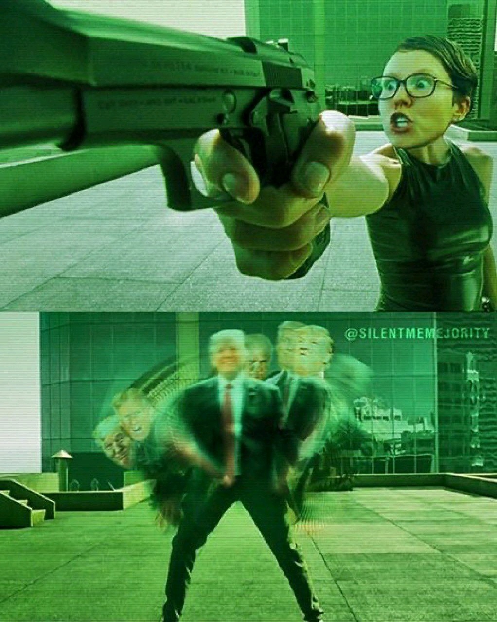 #特朗普披露最新伤情#川普真的是命大，别再说什么是演戏的了，这种根本不可能演的出