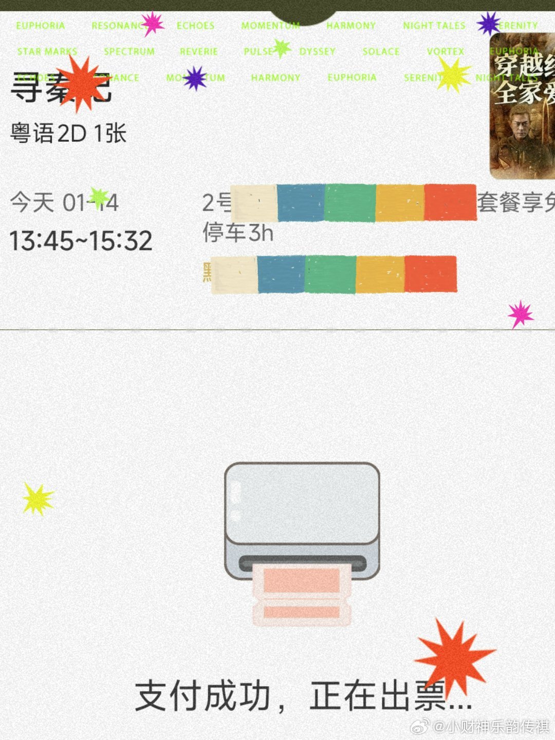 图1  马上进场看《寻秦记》穿越剧？最近，有人说财财在指数上的预判、是穿越来的真