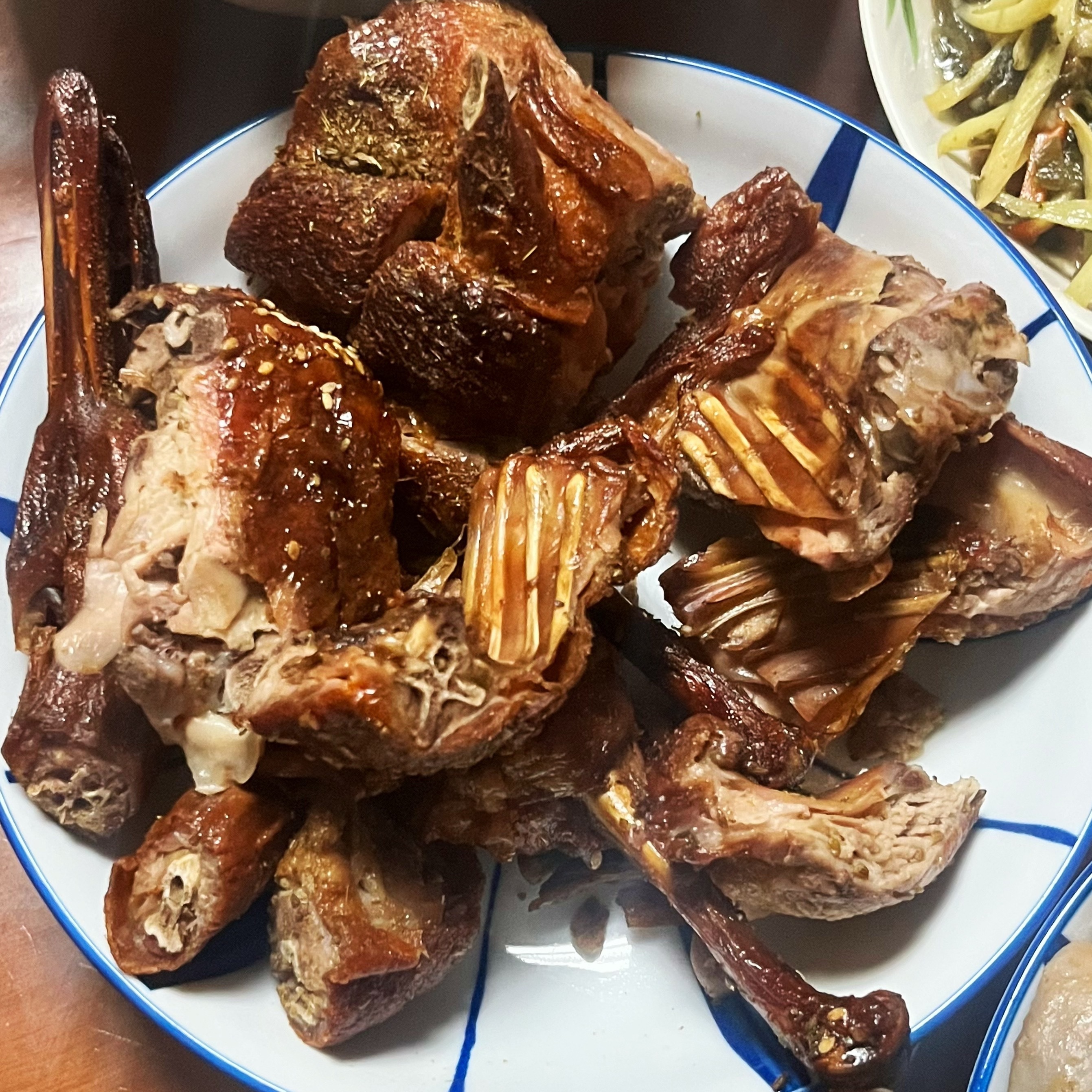 奶奶心心念念的烤鸭哈哈哈哈 ​​​