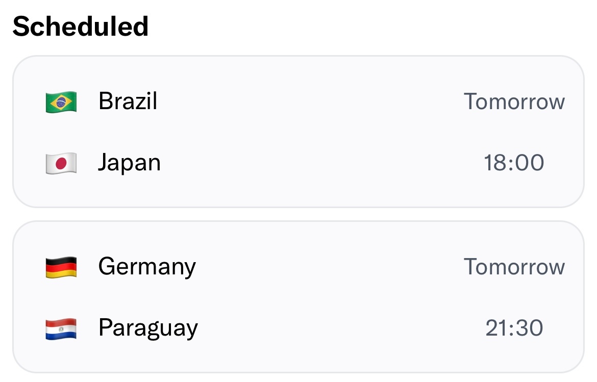 2026美加墨世界杯 6月29日继续世界杯32强淘汰赛赛程：北京时间周一次日凌晨