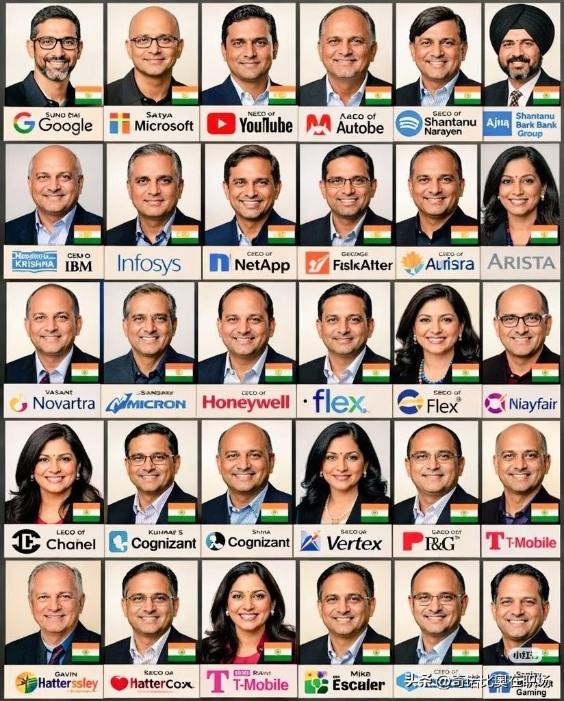 这张全球科技巨头的高管名单，让人无比感慨——Google、微软、YouTube、