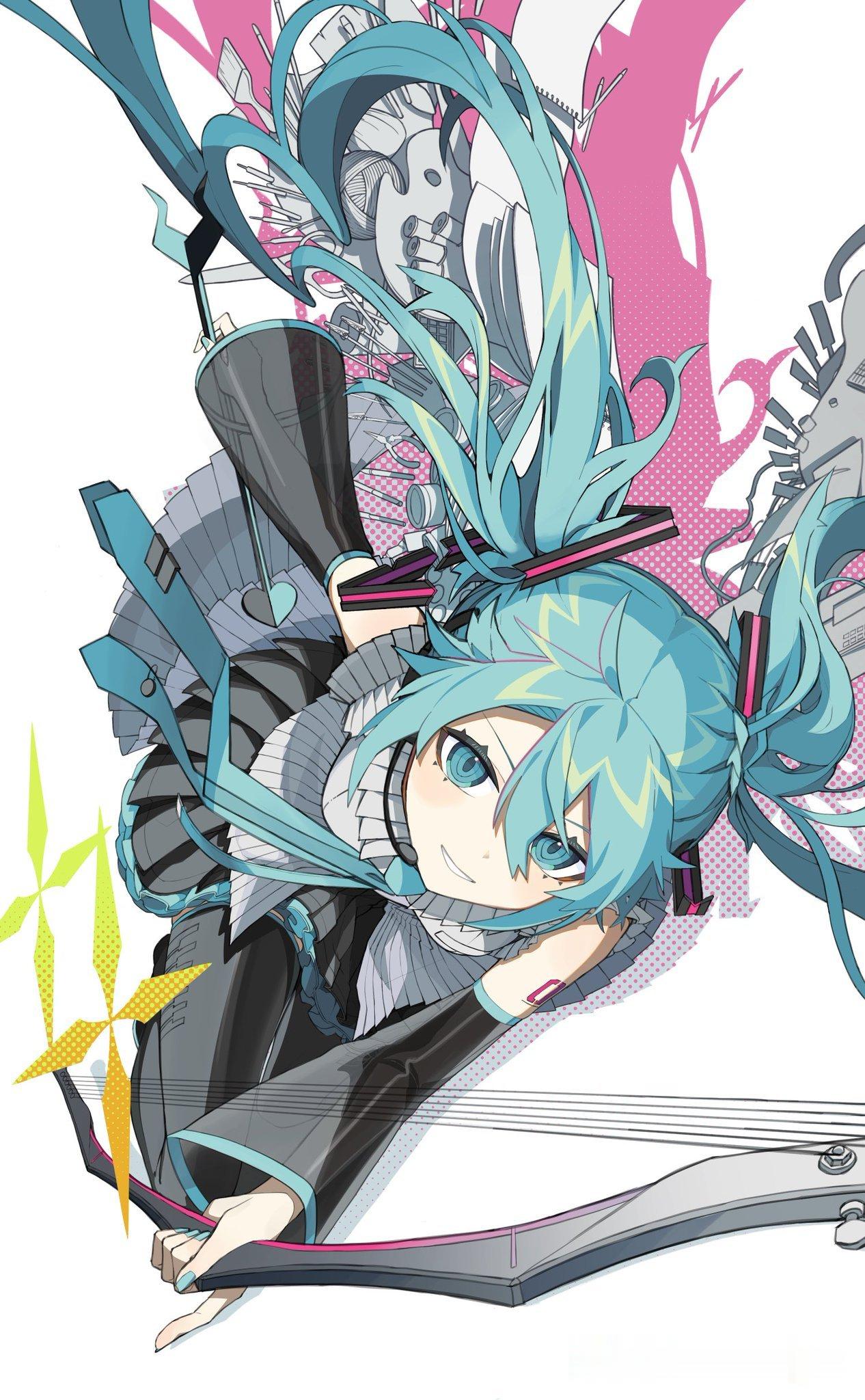 初音未来动漫仲夏狂欢季 对于公主殿下的美是无法用词语来形容的.绘：Mihane_