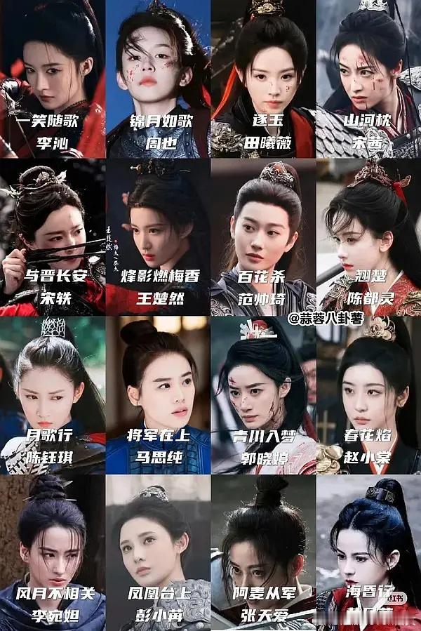 内娱女将军101，有的已经播了，大部分待播，看好哪部 ​​​