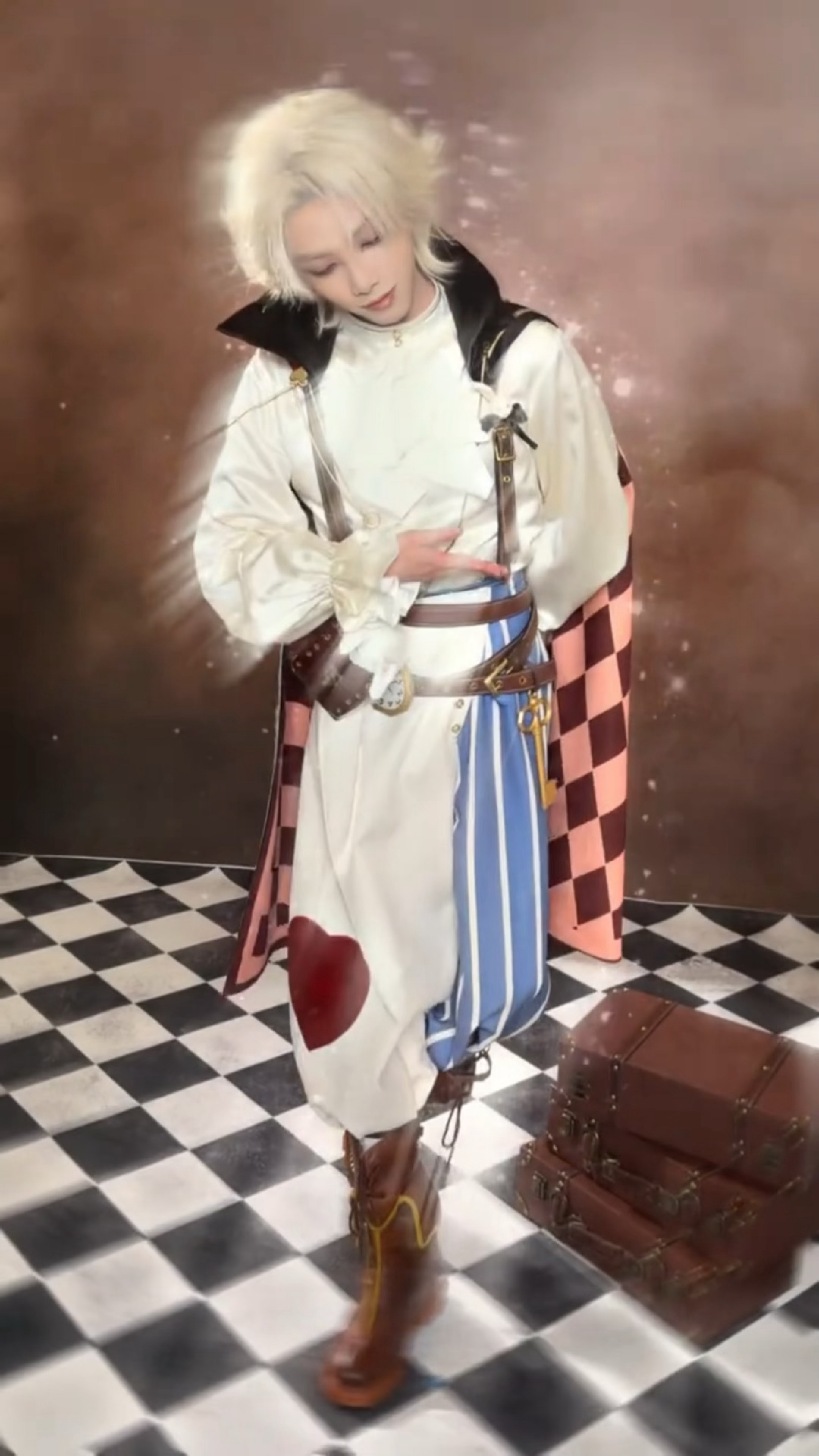 天呐绅士兔先生～华晨宇和平精英品牌代言人