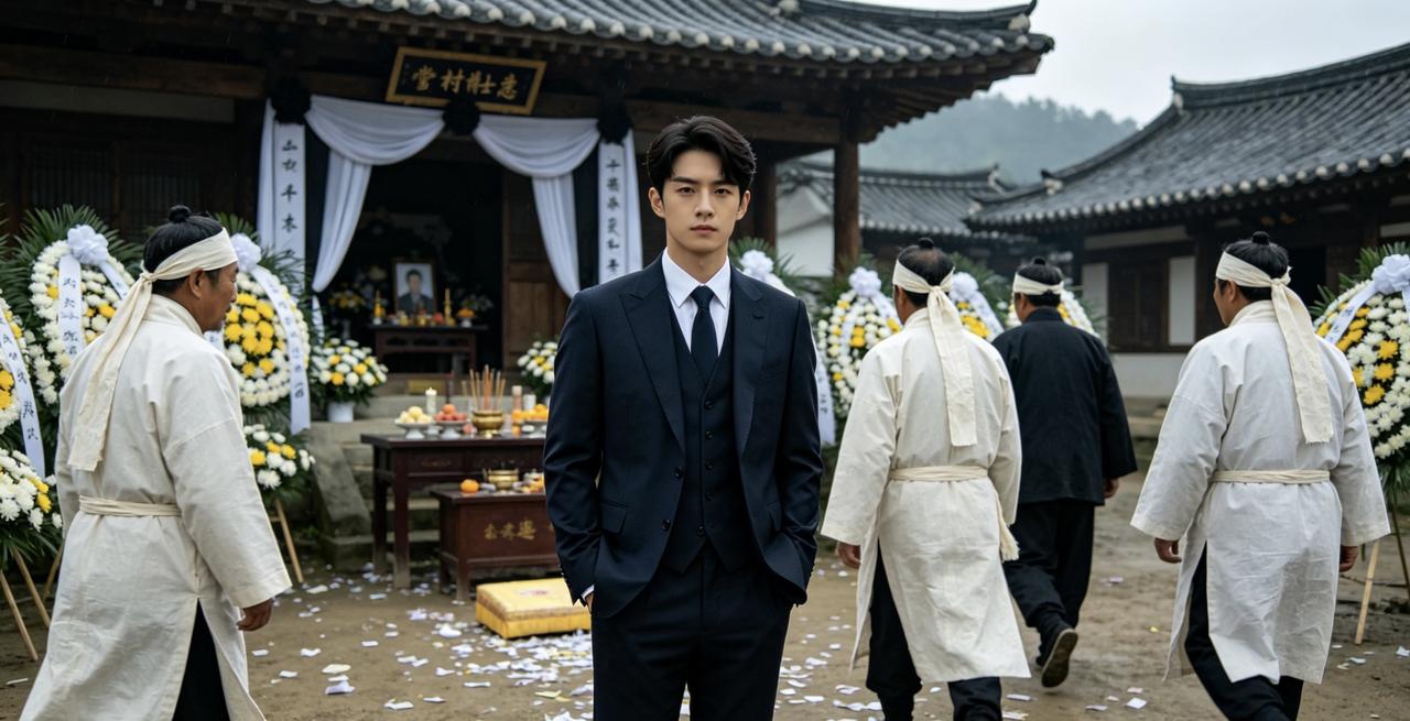 我邻村有个男孩子，读了博士后，父亲去世不肯披麻戴孝和下跪，过来帮忙的族亲们见他如