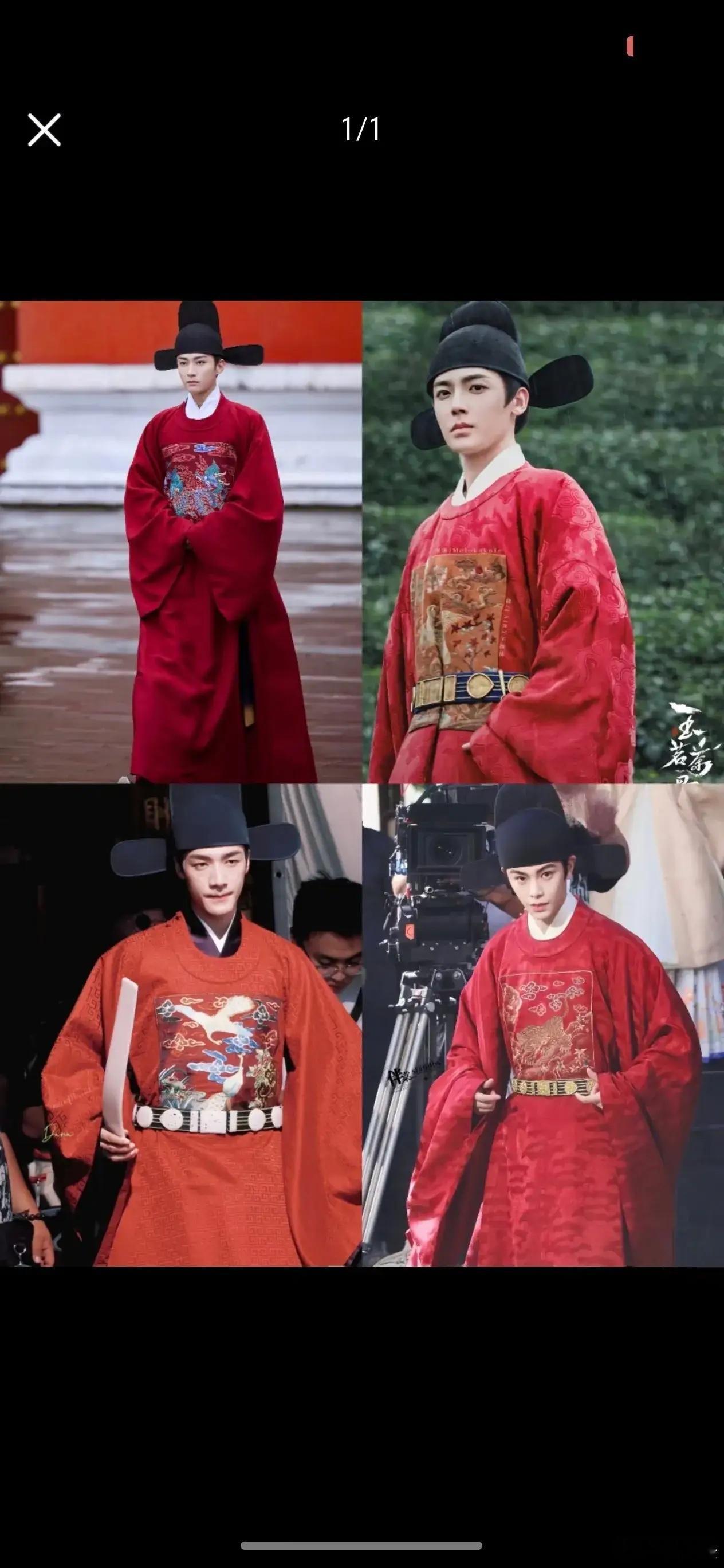 2026年是明制电视剧年份，看看剧中各位男主官服路透形象，看看哪一个官服形象最好