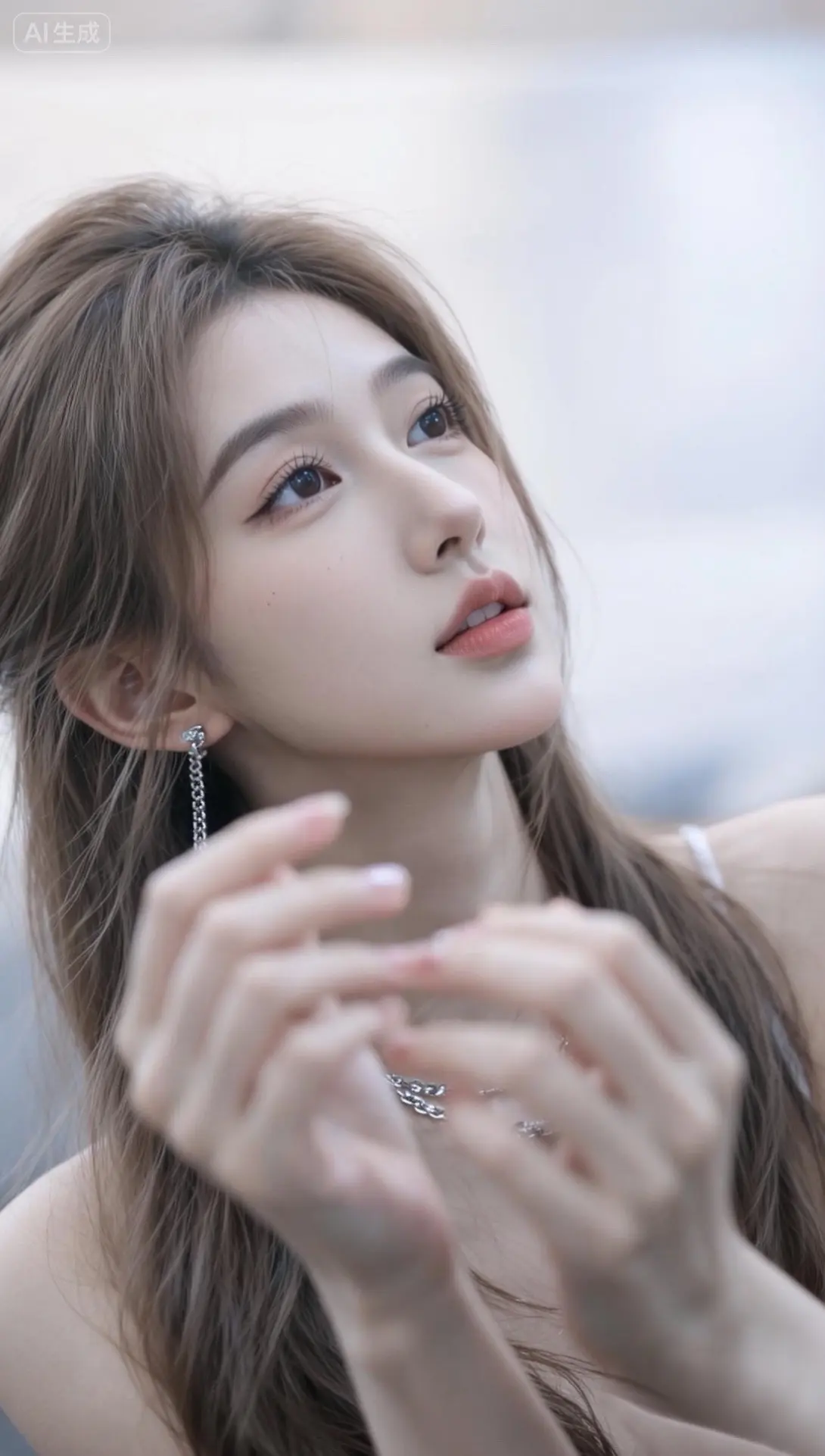 玩法合伙人计划 情绪音乐玩法新风向 清透气质美 氛围感美女 ai创作