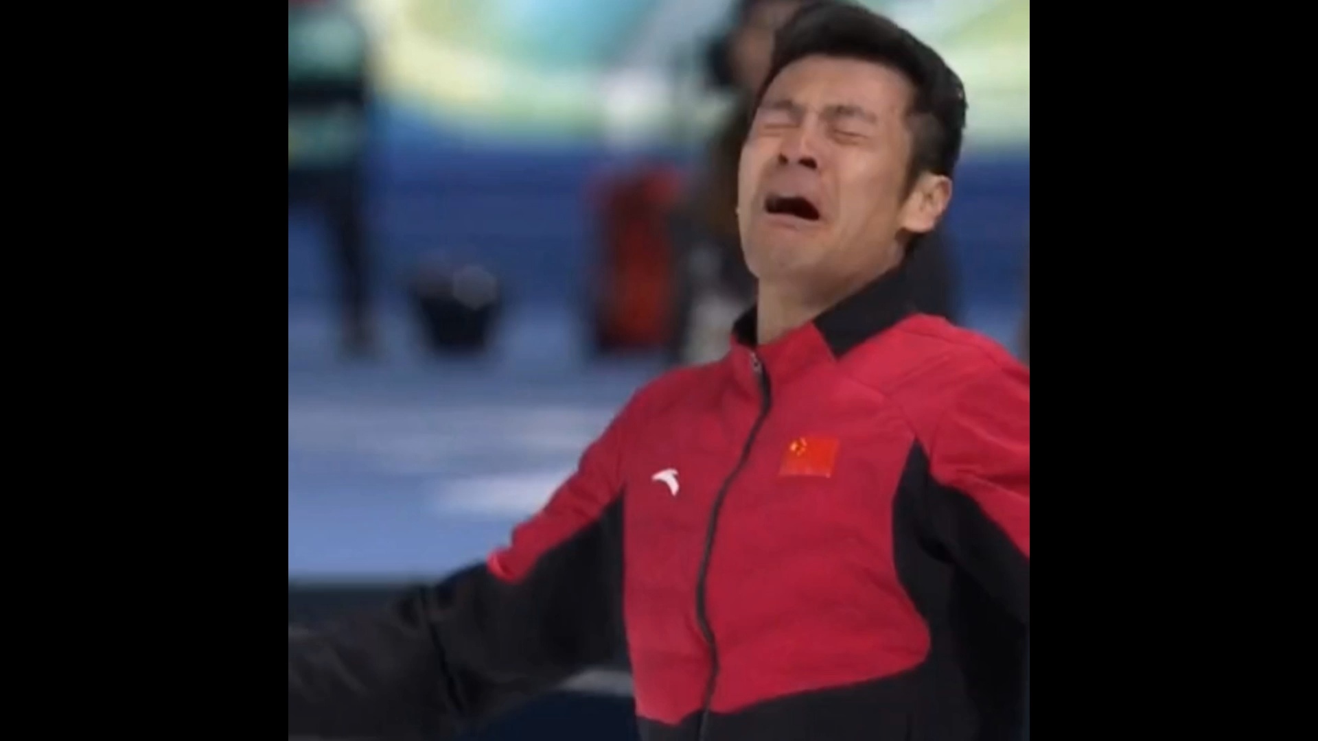 宁忠岩打破奥运纪录  宁忠岩真不容易，都不说四年后的成绩提升了这么多，就说今天滑