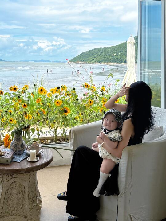珠海/七月龄宝宝看海日记🏝️🌞💐👶🏻🏞️