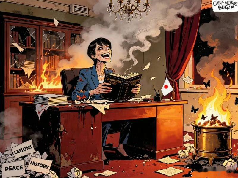 高市早苗向靖国神社供奉祭品如果这样下去，她在任期间一定会把日本拖向深渊然而今夕不