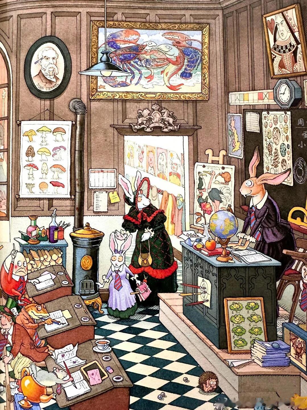 法国殿堂级幽默绘本插画大师：吉尔・巴什莱丨插画分享 