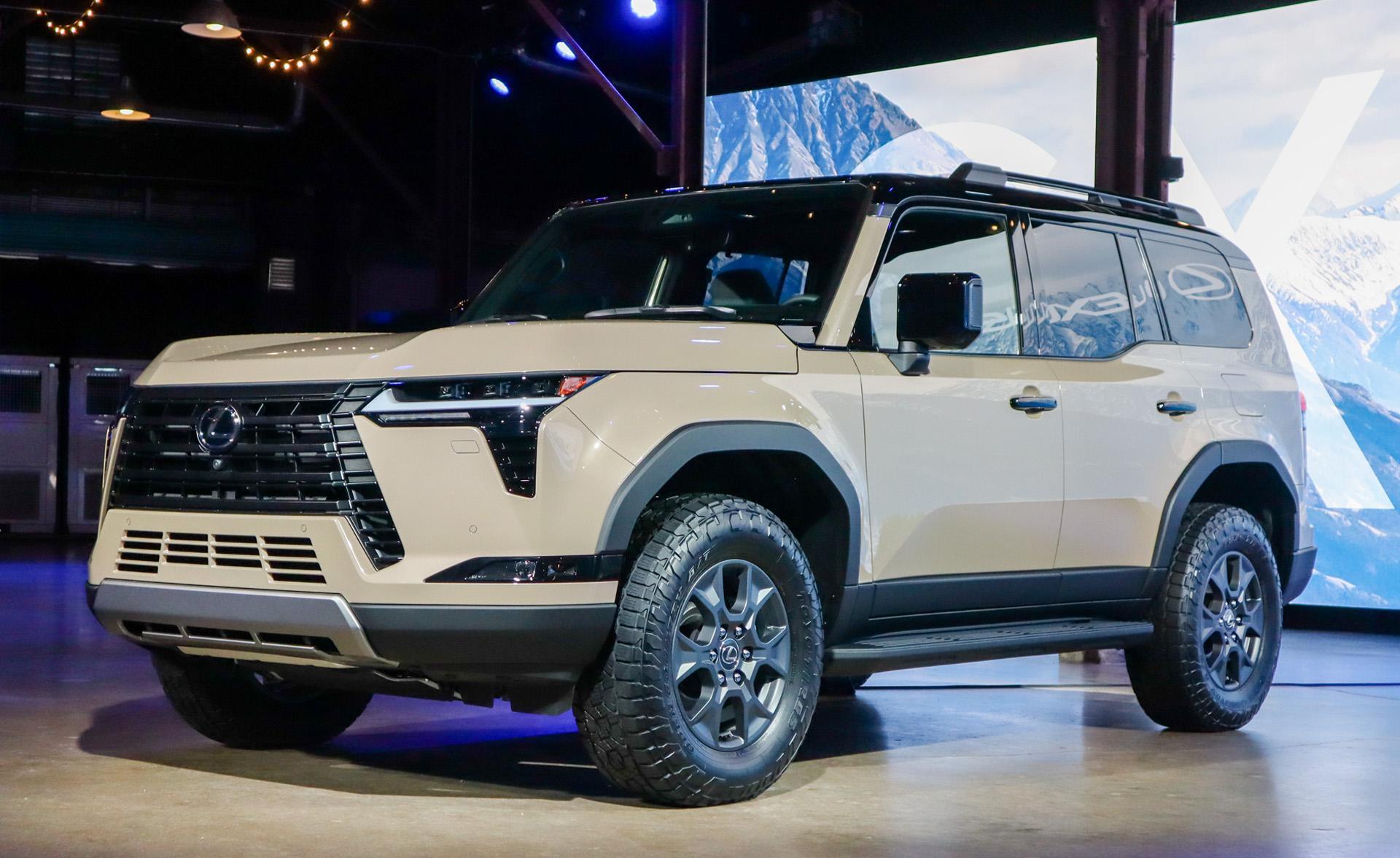 硬汉派SUV，全新雷克萨斯GX首发与新兰德酷路泽共同基于TNGA-F架构打造长宽