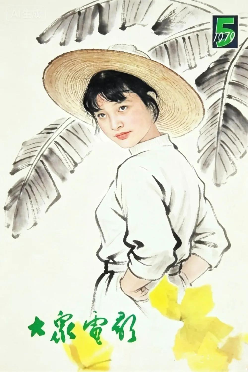 谁知道画里的女演员是谁？看着好熟悉呢