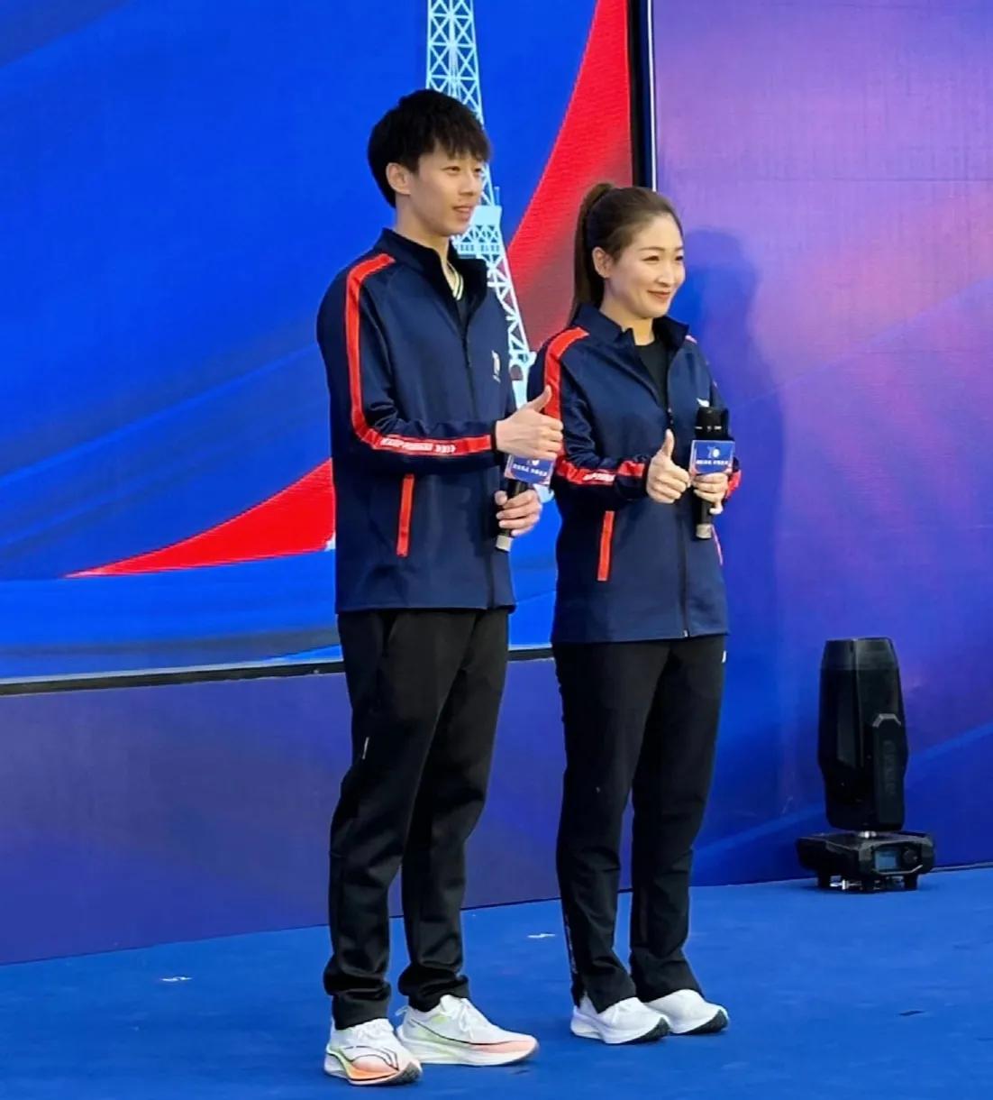 林高远成为双鱼代言人。

在双鱼体育“迎奥运 盼全运”巴黎奥运球启运暨双鱼70周
