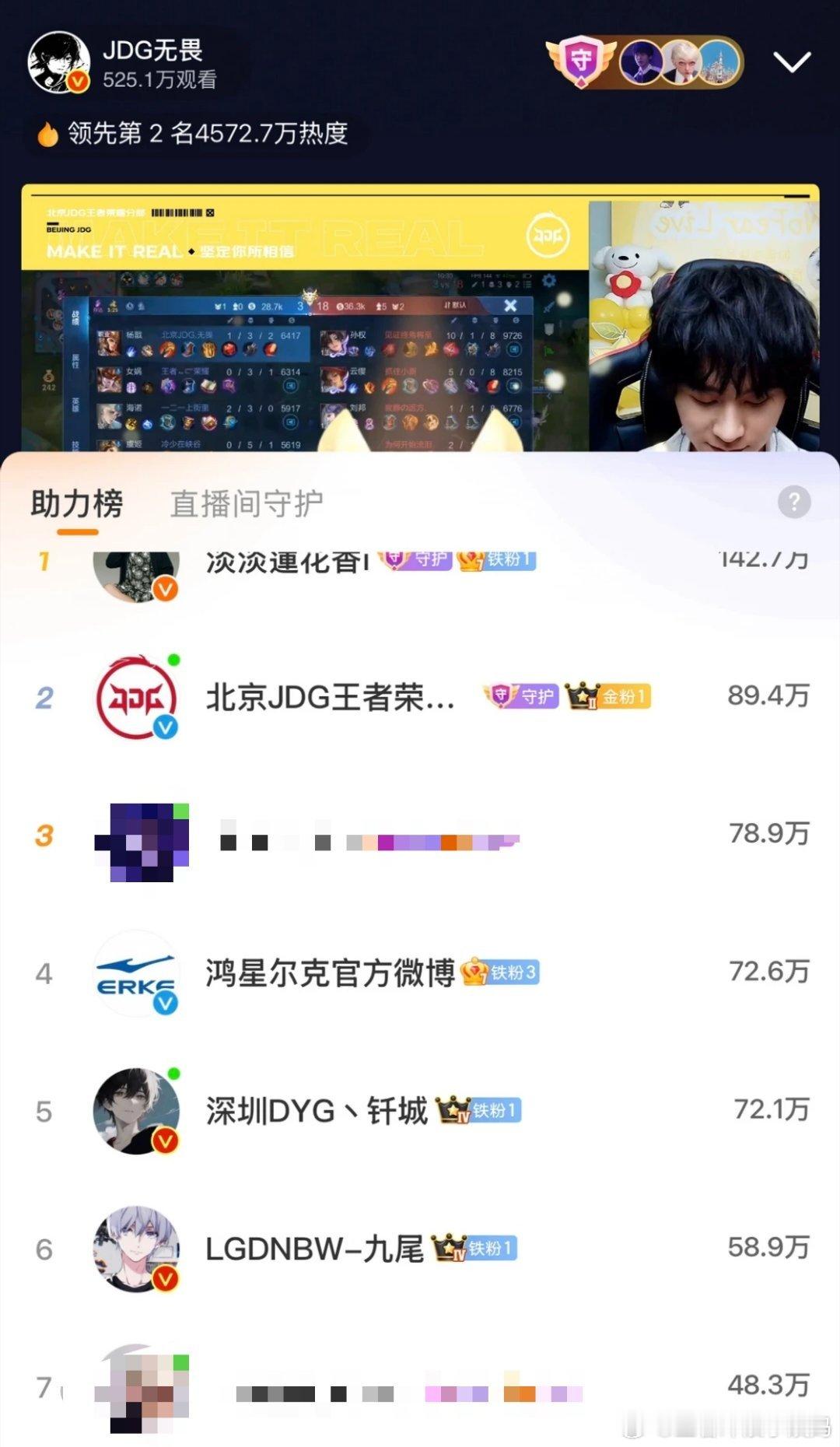 KPL[超话]kpl北京jdg无畏直播钎九 无畏又发力了：“福建三兄弟凑齐了”这