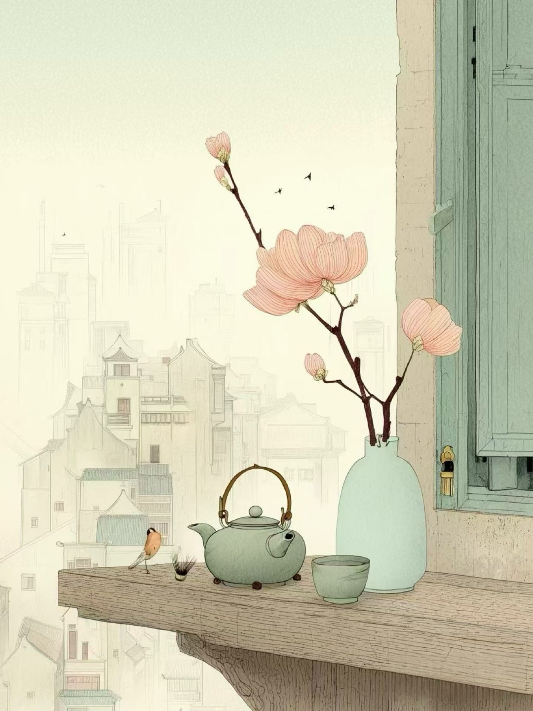 人到中年，最好的日子，不是惊艳，不是繁华，而是远离喧器。一半清醒做好自己，一半努