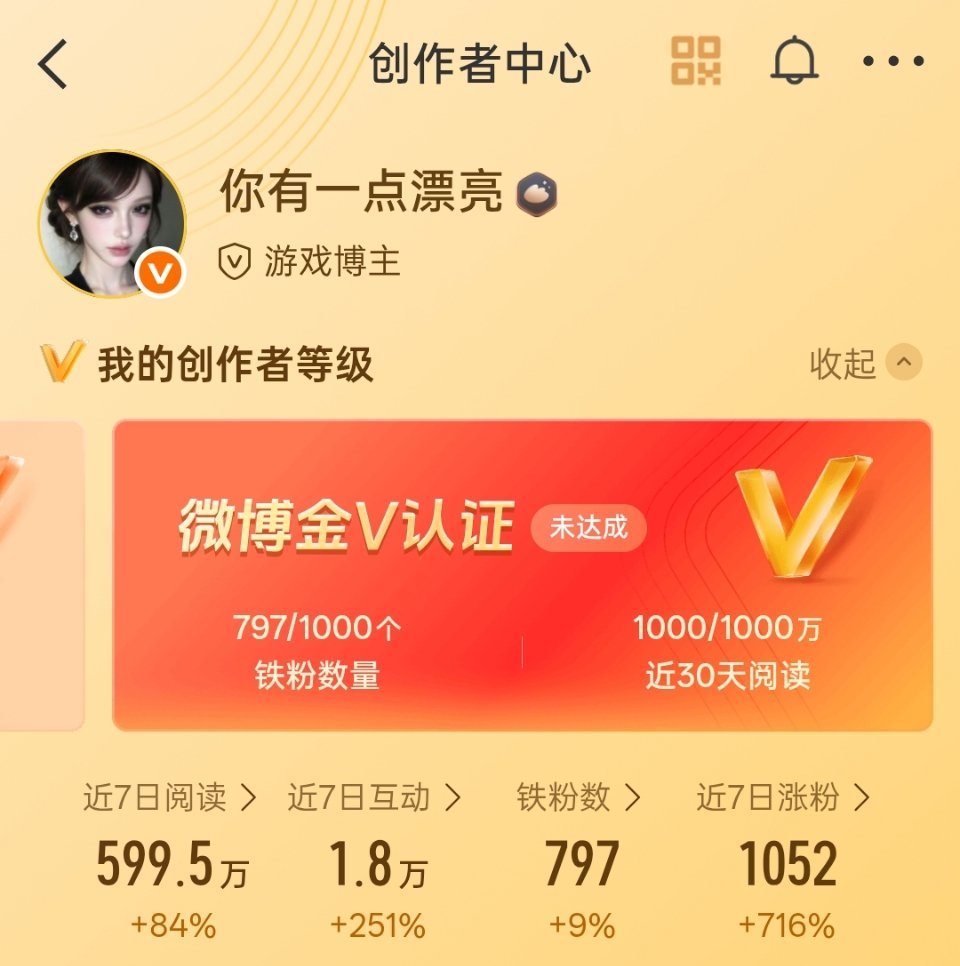 这个铁养的ydl都要掉了都还没一千😢 ​​​