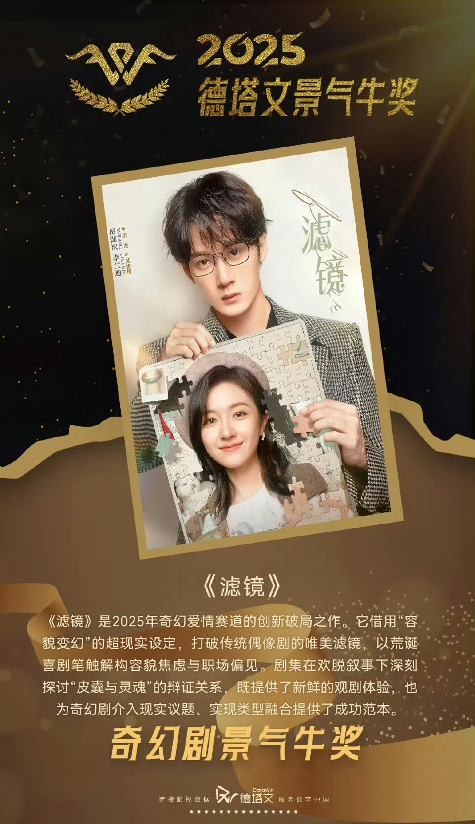 滤镜开播一周年  首先祝我们喜爱的《滤镜》，开播一周年快乐！记得在追完《滤镜》之