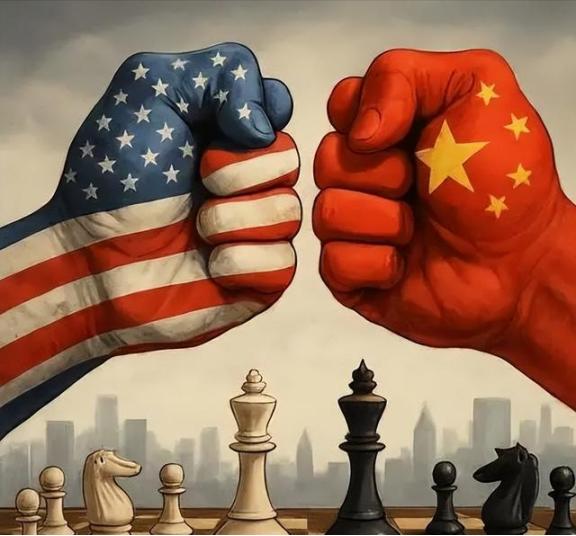 中美矛盾是难以来调和的，美国很清楚，能动摇美国霸权的只有中国，中国也很清楚，能挡