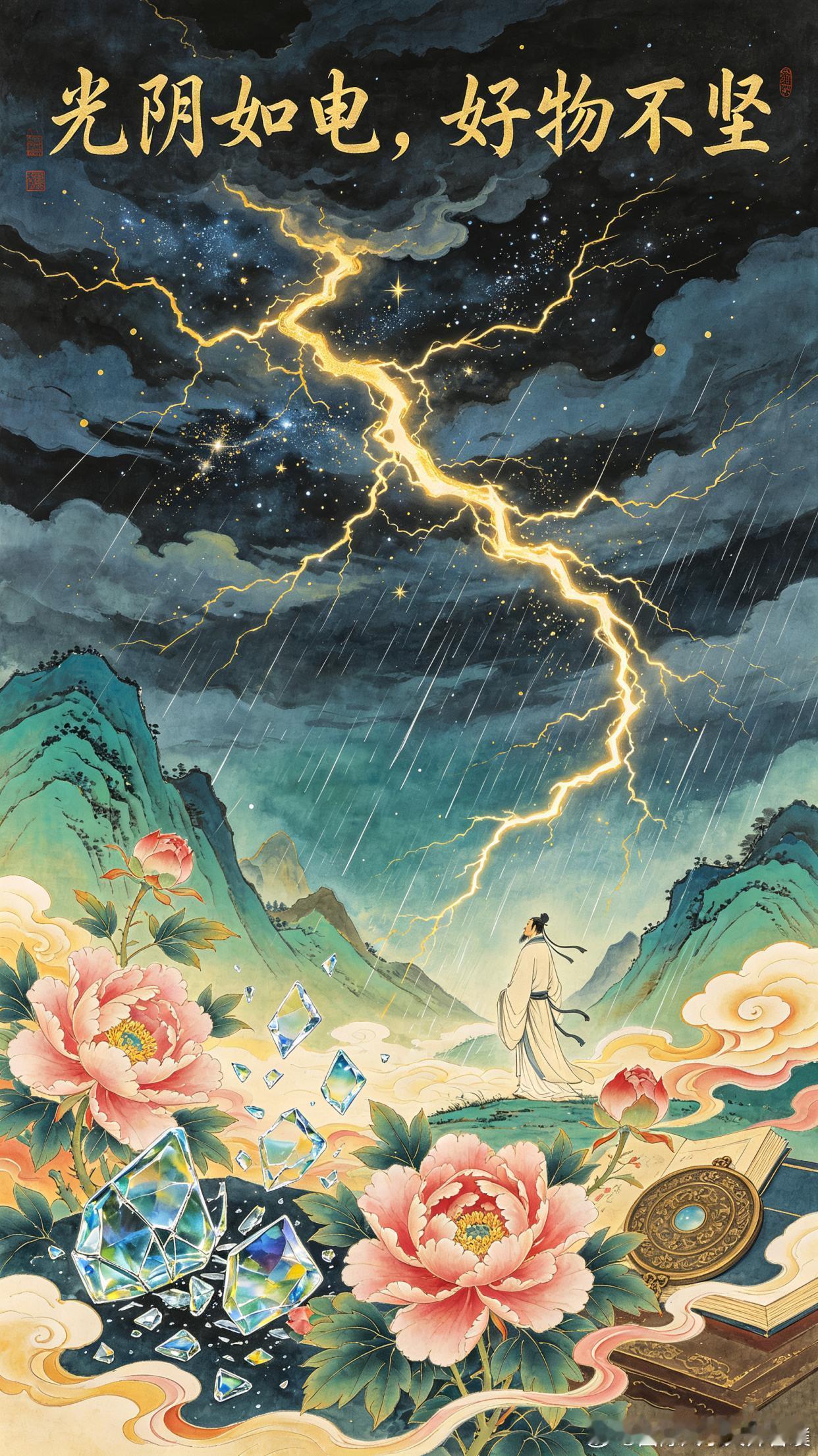 《人民日报》：一个人能不能过得快乐，往往要看他是否能够用乐观的心创造未来。人生忌