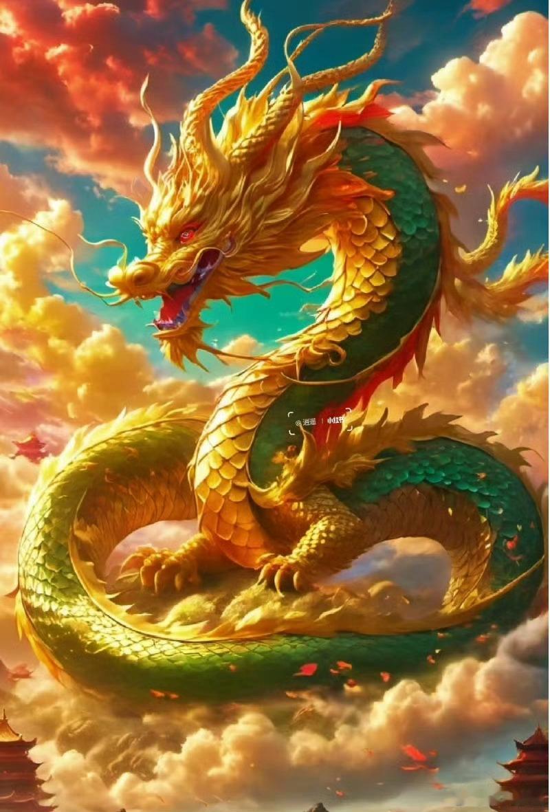 万物皆有灵性，龙是最有灵性的物种之一。礼赞，富贵盈门，纳财接福吧。 
