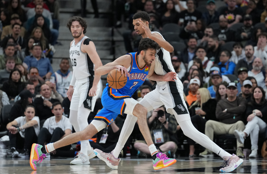 近日，体育预测平台Polymarket列出了最新的本赛季最佳防守球员的概率。1、