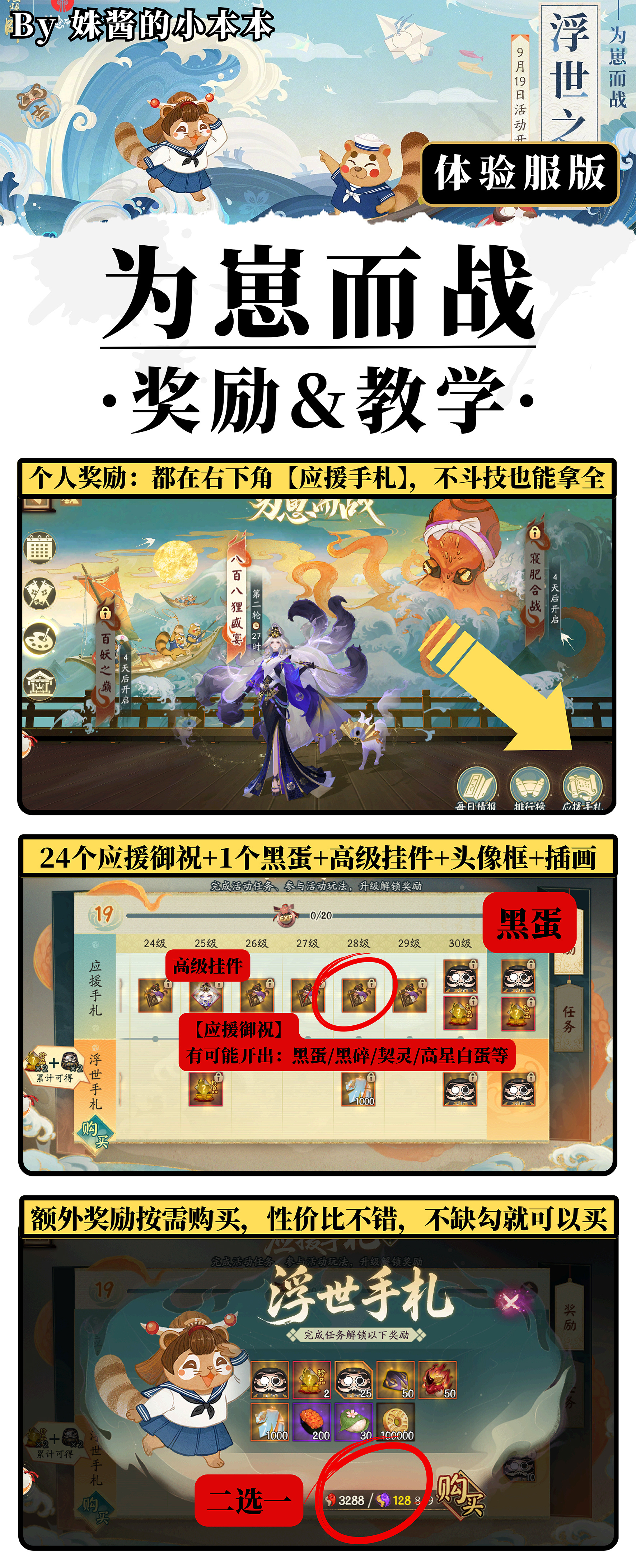 【为崽而战】图片版：无痛满奖励教学，不斗技0阵容！攻略合集+魂玉折扣：网页链接建