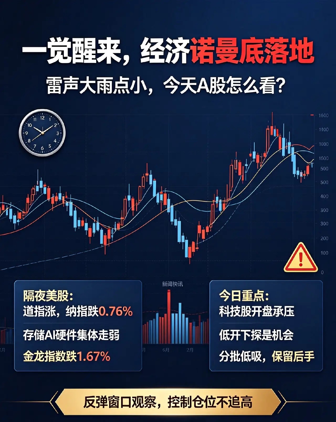 一觉醒来,"经济诺曼底"落地,雷声大雨点小,今天A股怎么看？一、热点消息1、道指