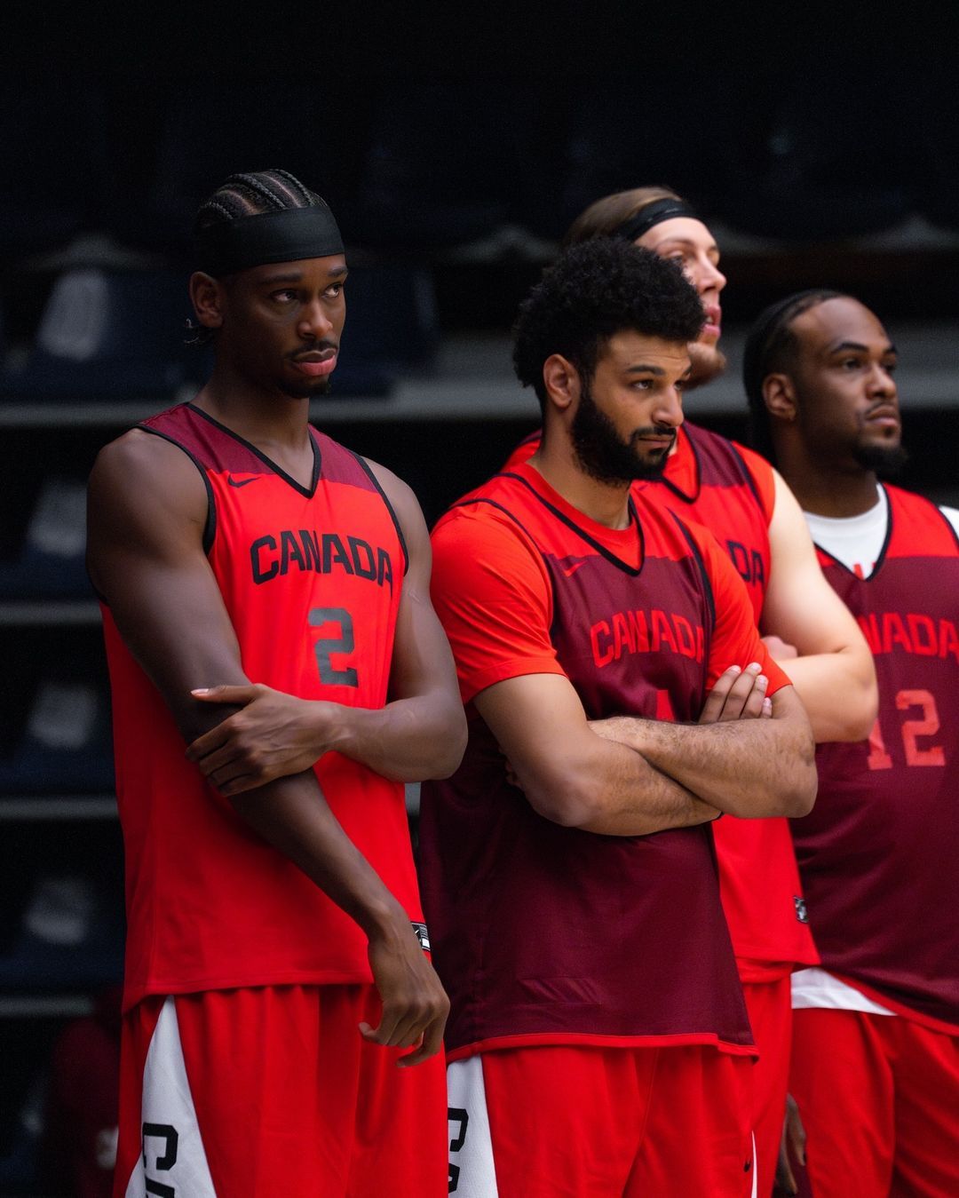 加拿大男篮训练营正式开启未见维金斯身影#安德鲁维金斯[超话]##巴黎奥运会# ​