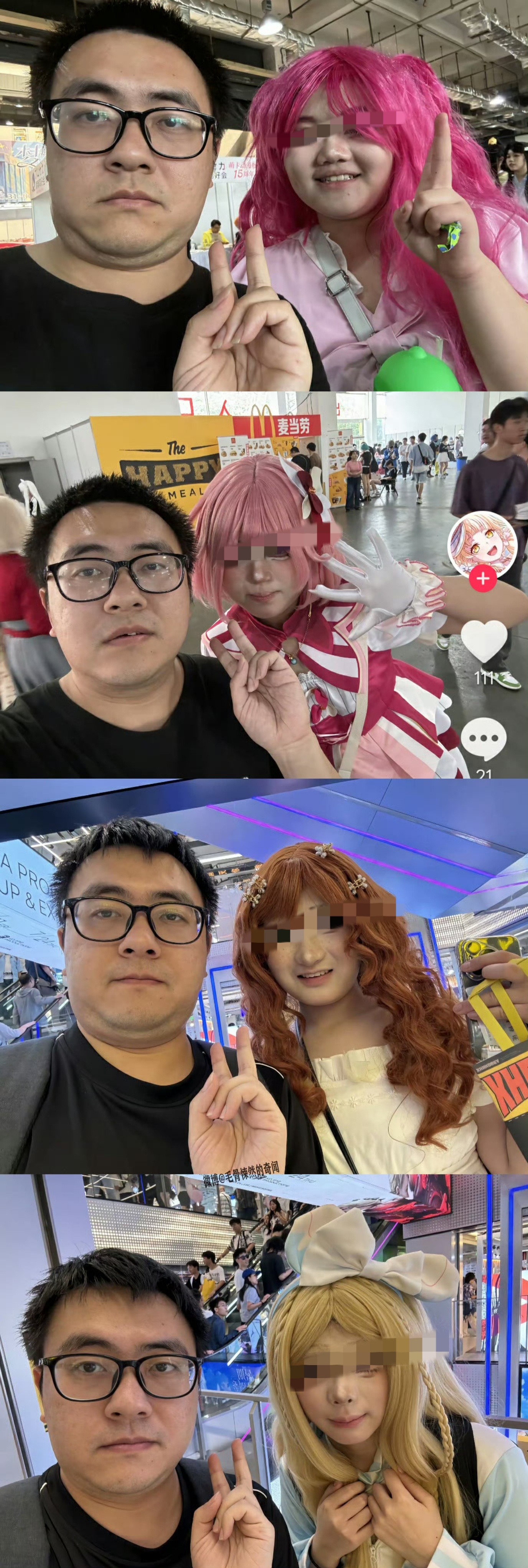 有点好奇，原图哥用的是哪款手机啊，真的是一点美颜都没有呢。。。 ​​​