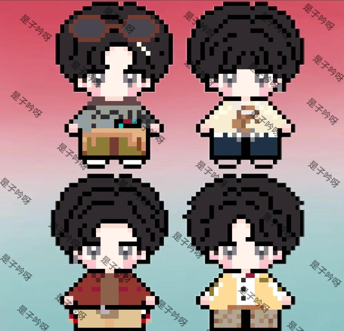 desire4｜莫干山音乐节拼豆
desire4 透明色是有点高级在身上的 画完