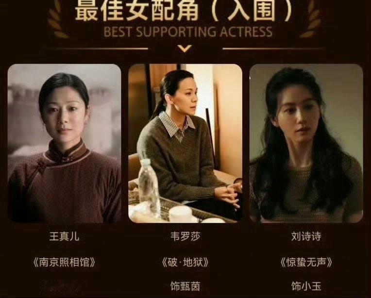 杨幂刘诗诗百花奖入围杨幂刘诗诗百花奖最佳女配角入围杨幂刘诗诗同时入围百花奖最佳女