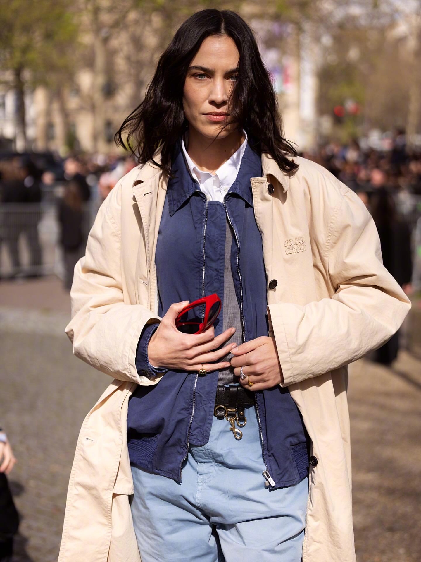 Miu Miu 2026 秋冬系列发布秀——-看秀嘉宾街拍🌸🍃。时装周巴黎时