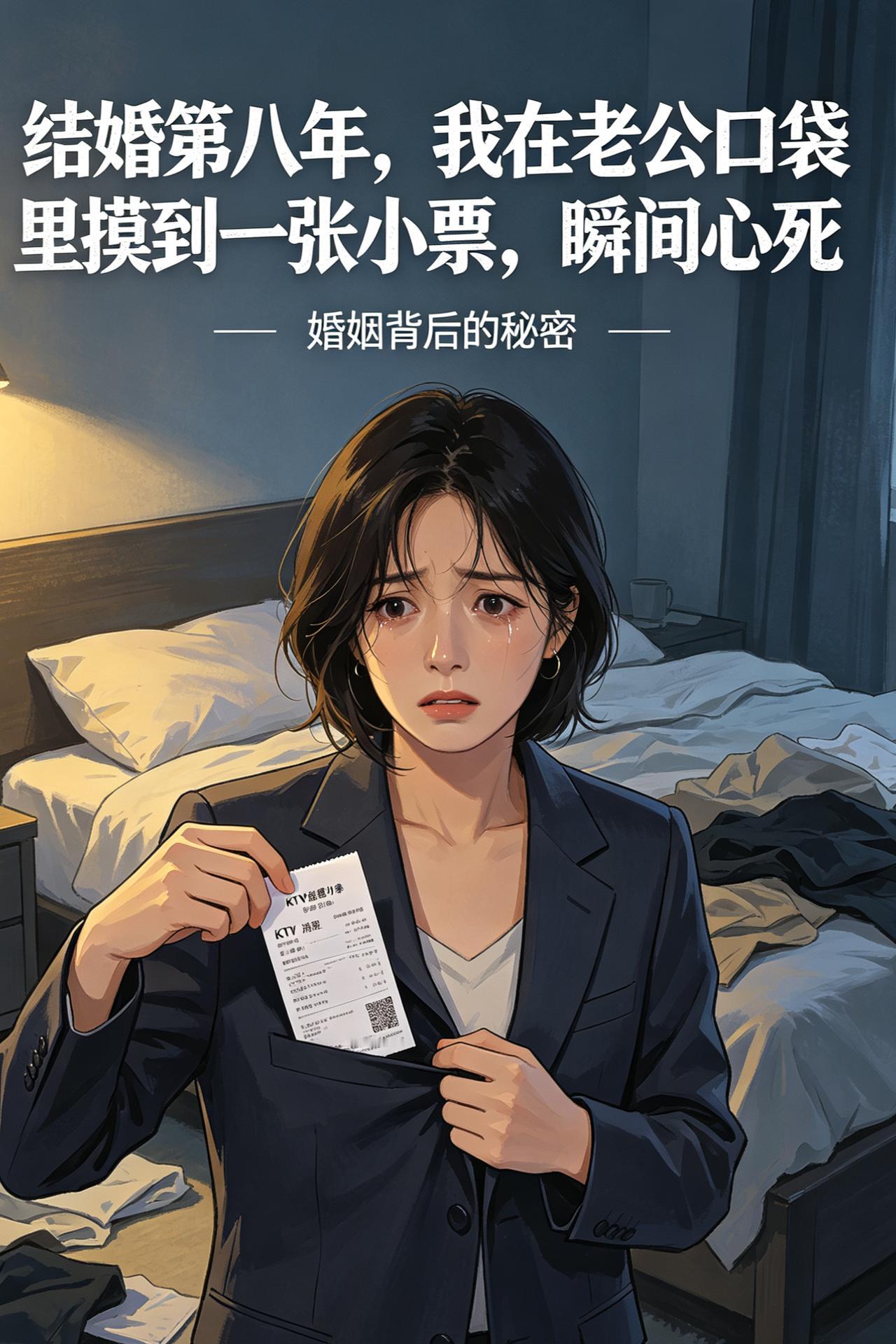 结婚八年，我在老公口袋摸到一张小票，看完我默默收拾行李，决定放手

结婚八年，孩