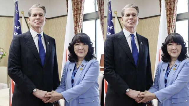 【贝森特代表特朗普赴日，效果很明显，高市很识时务，没有乱说话】日本政府对美国政客