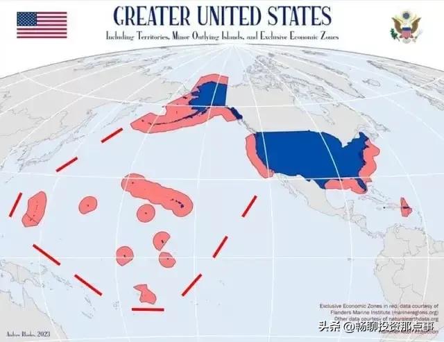美国版的九段线太平洋都是他的
中国版的九段线南海才是我们的

在美国眼里，除了中