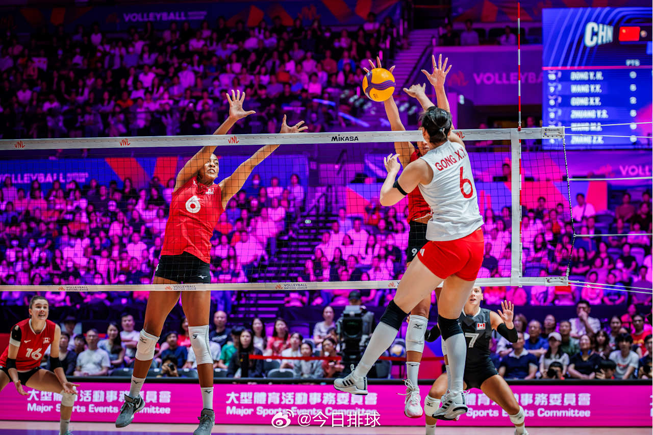 【2026世界女排联赛 香港站：中国女排2比3加拿大女排 】北京时间7月8日晚上