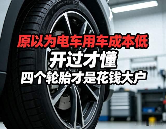 原以为电车用车成本低，开过才懂，四个轮胎才是花钱大户