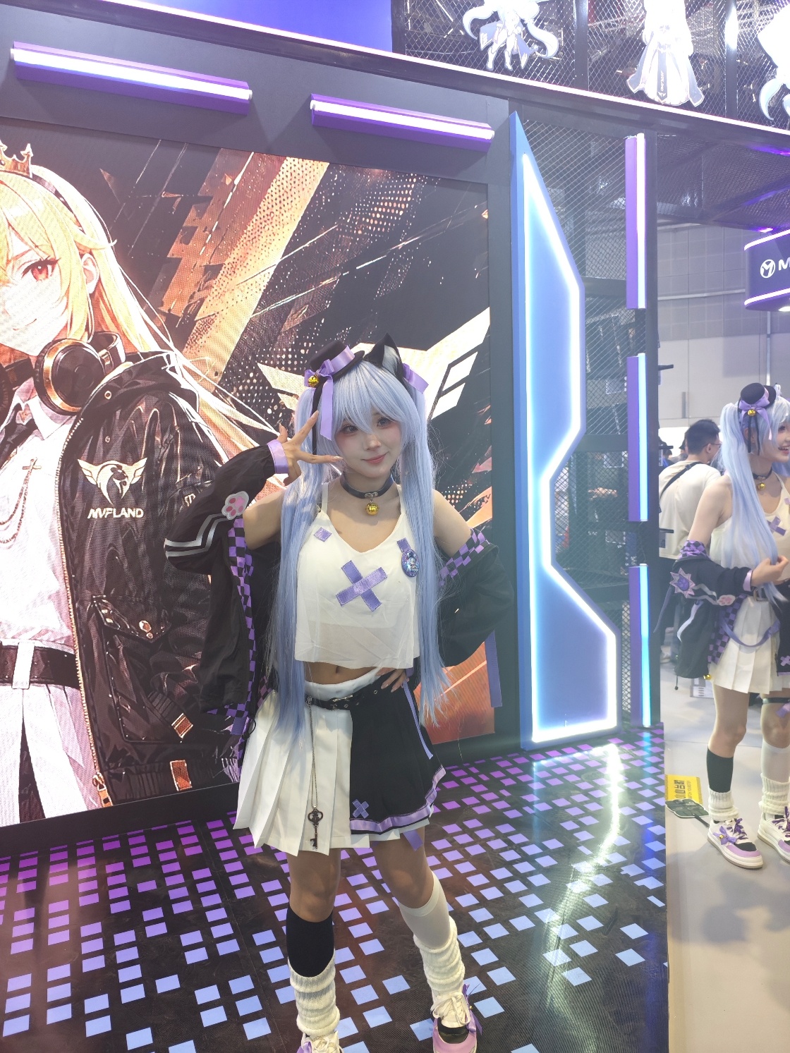能见到1000位游戏动漫cos的展我哩个豆！1000位coser！简直是游戏二次