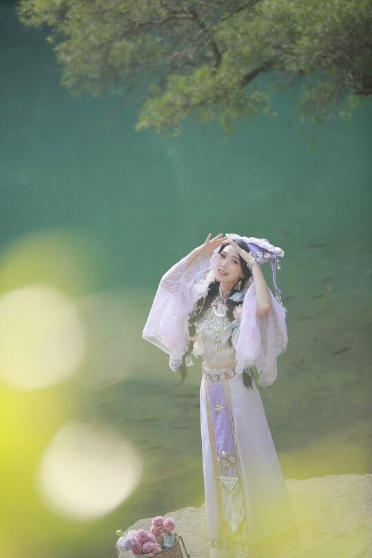 三月三在广西当然少不了壮族少女呀❤️