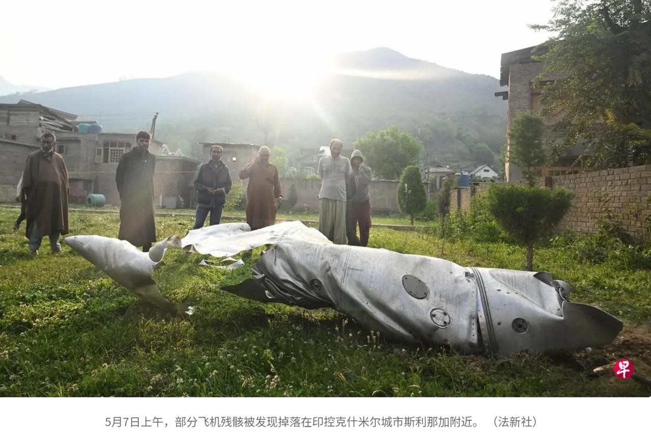 巴基斯坦表示击落五架印度战机，以报复印度星期三（5月7日）凌晨对巴基斯坦的军事打