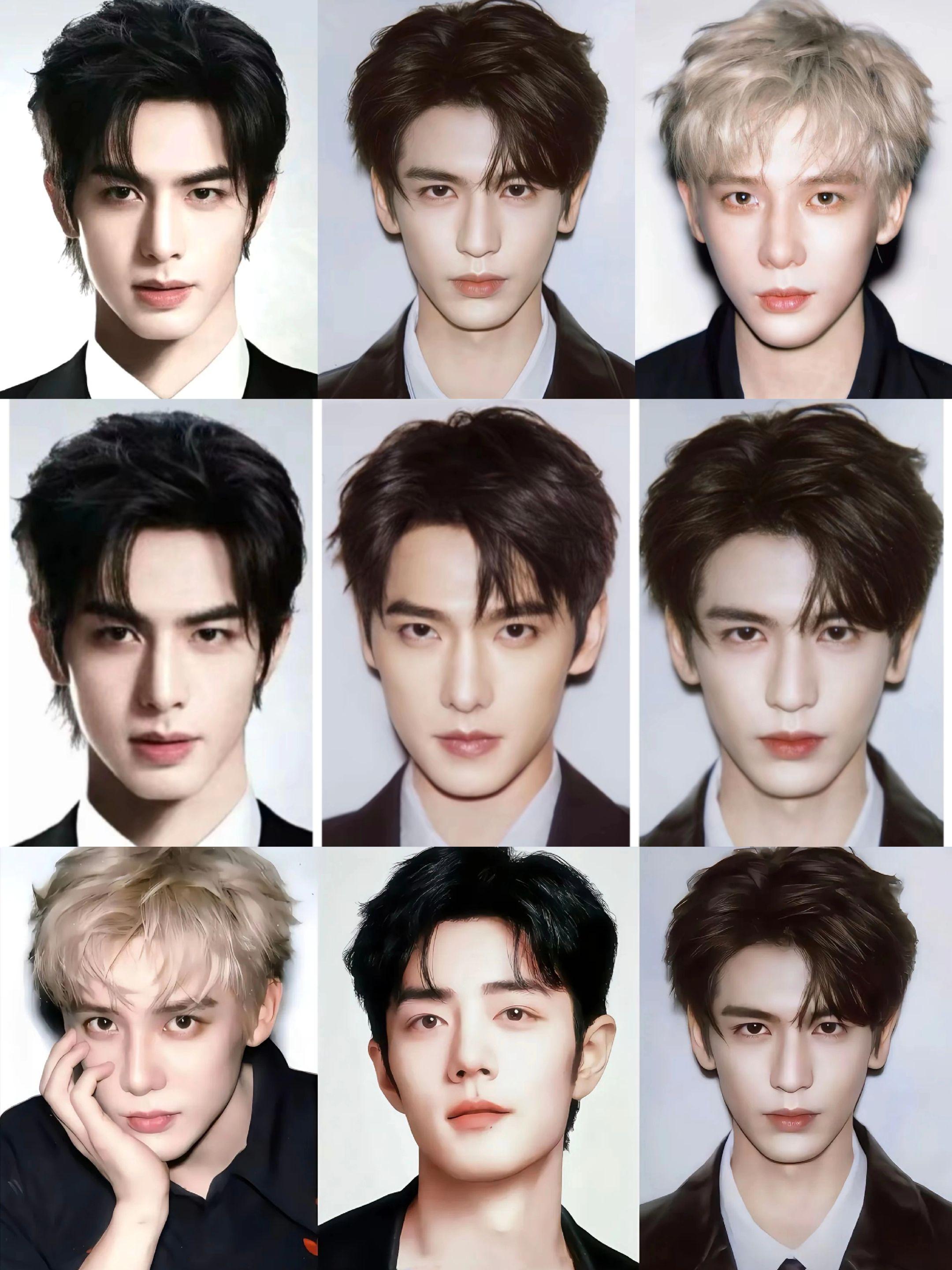 定不下来选哪三个人做屏保。