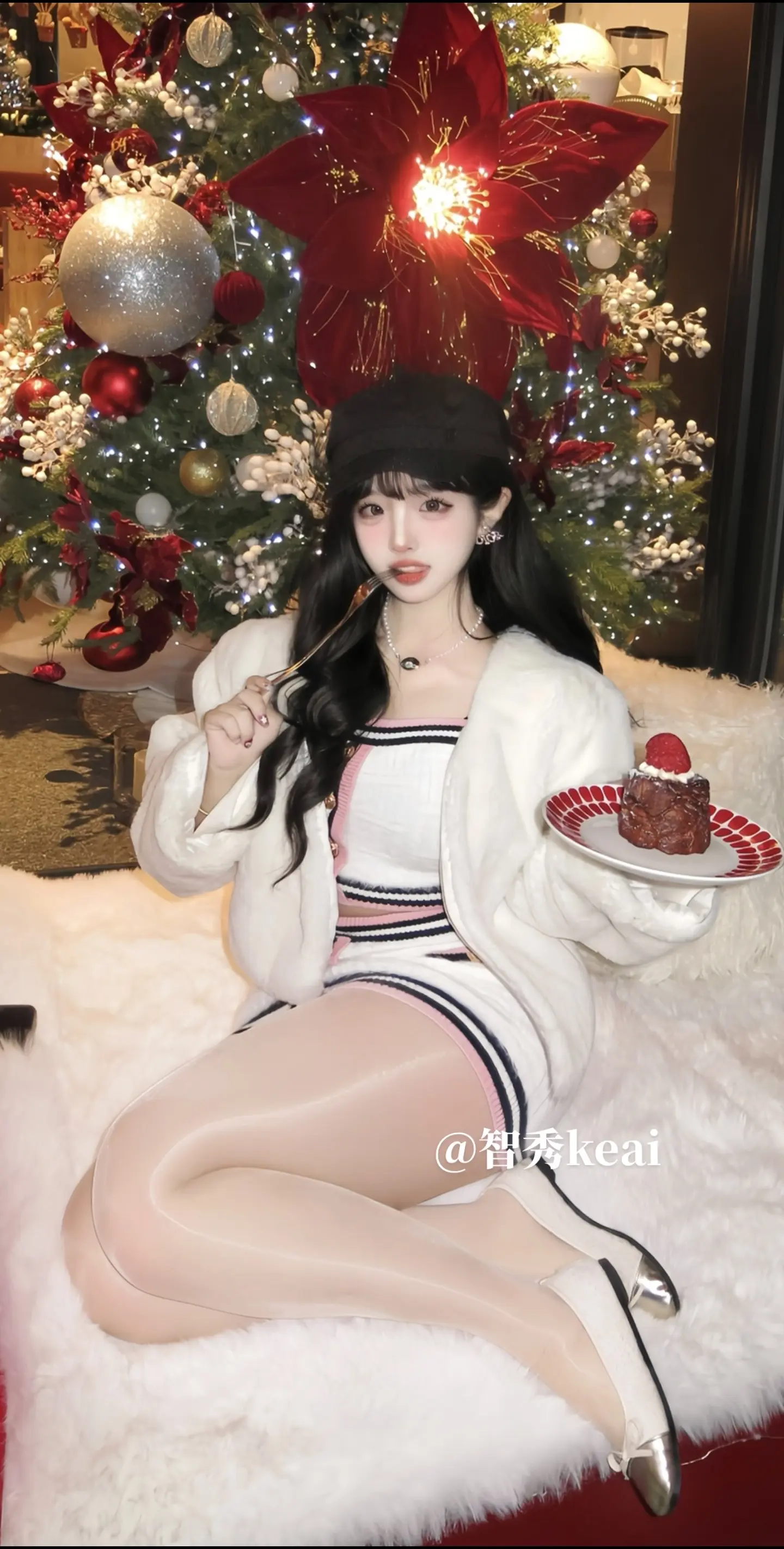 润润的圣诞蛋糕🍰。
