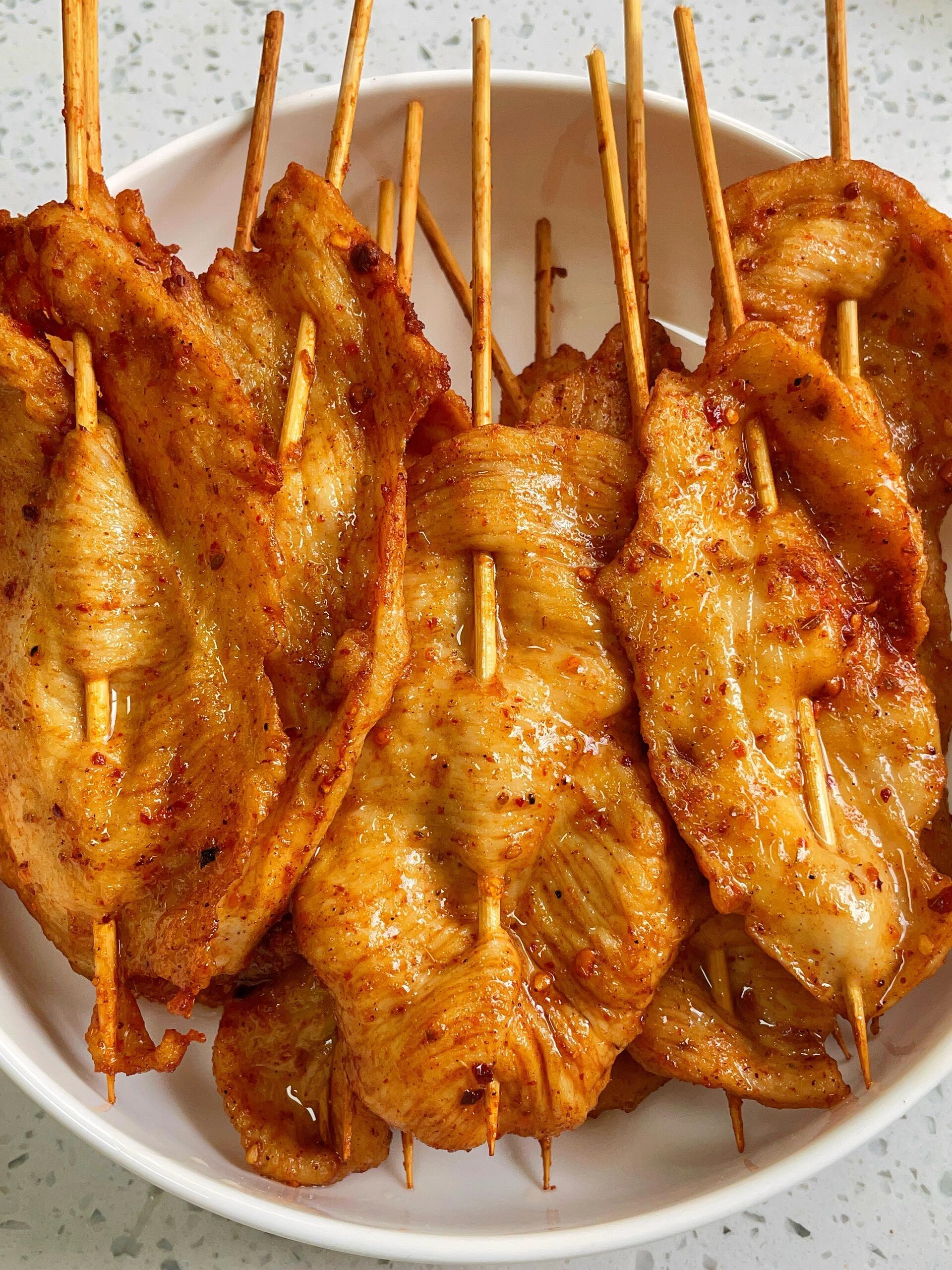 感觉以前的鸡胸肉都白吃了……… ​​​